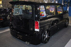 bB NCP30/31前期 Shcenken Ruf リアバンパー (2WD/4WD/スムージング用) 塗装取付込