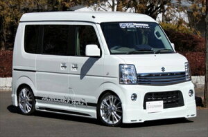 エブリイワゴン DA64W H22.5〜 K-01 エアロ3点キット 塗装済み