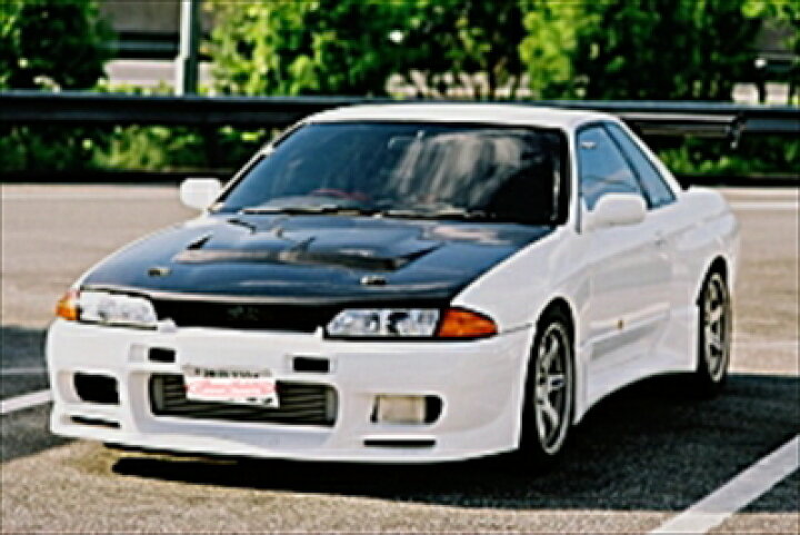 楽天市場】BNR32 スカイライン GT-R エアロボンネット カーボン 