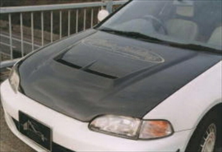 楽天市場】EG6 シビック エアロボンネット FRP : Autostyle