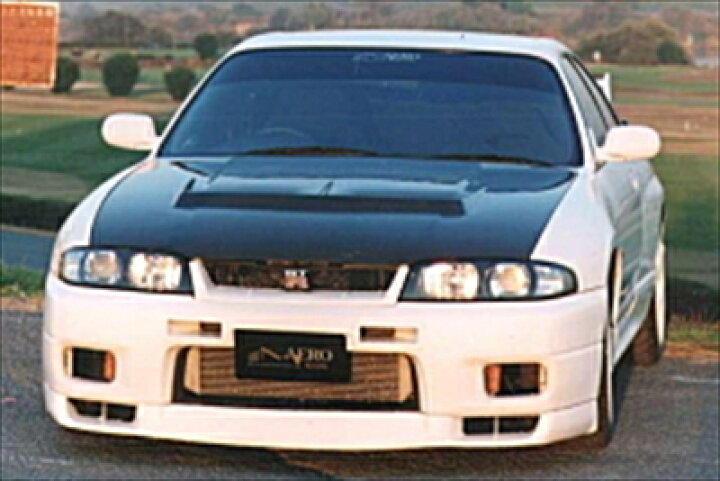 楽天市場】BCNR33 スカイライン GT-R エアロボンネット カーボンFRP  