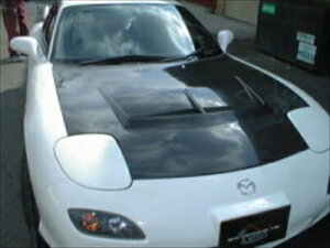 FD3S RX-7 エアロボンネット FRP 塗装済み