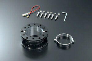 JDM アルミ(ロング)ボススペーサー 40mm ブラック