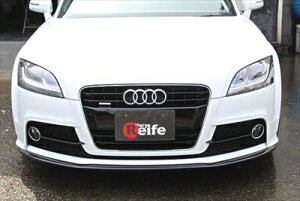 AUDI TT 8J クーペ S-Line 後期 (2010〜) フロントリップスポイラー FRP製