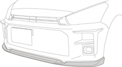 楽天市場】コペン GR SPORT LA400K フロントリップスポイラー 塗装取付