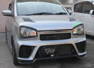 アルト HA36S/V フロントバンパー リップ部:平織カーボン製