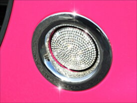 マーチ K13 MovingCafeLabel キラキラ・フォグカバー ピンク仕様 塗装済み
