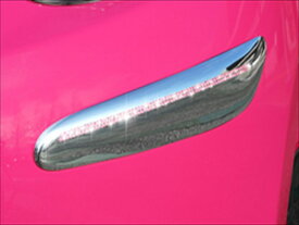 マーチ K13 MovingCafeLabel キラキラ・バンパーチーク ピンク仕様 フロント 塗装取付込
