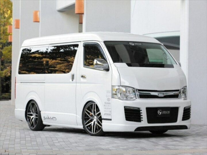 楽天市場】ハイエース 200系 1-4型 ワイドボディミドルルーフ GRAFAM 