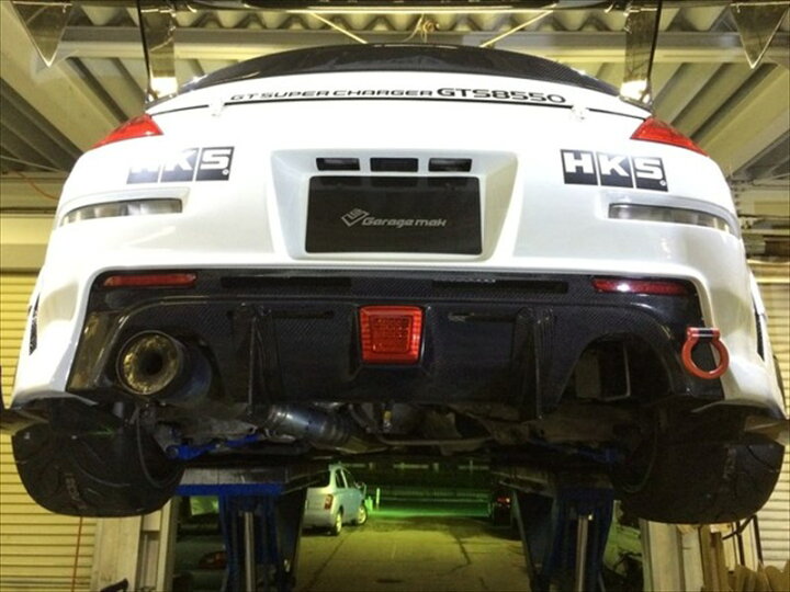 楽天市場】フェアレディZ Z33 ガレージマックリアバンパー専用 ディ 