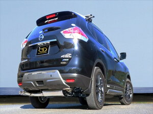 エクストレイルハイブリッド HNT32 Vertex 4WD/SUV ステンレスマフラー 左ダブル出し ポリッシュテール