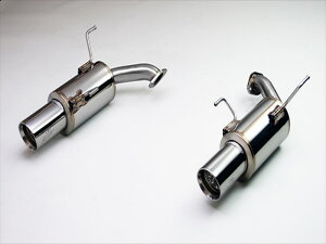 レヴォーグ VM4 1.6L (H26.6〜R2.10) P.B.S-S リアピースマフラー 左右出し サークル ステンレス製 ポリッシュテール