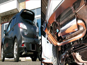 アクセラ スポーツ SKYACTIV BLFFW 20S/20C EXAS EVO Tune マフラー 取付込