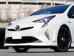 プリウス ZVW50 前期 SPORT DESIGN フロントスポイラー 素地 塗装取付込