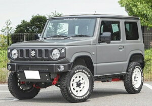 JB64W ジムニー 1-3型 XL/XG ABS製 HB1st タイプS-NP バンパーセット 塗装済 スキッドプレート:ステンレス/ナンバー枠:ブラック