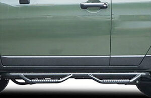 FJクルーザー トレイルバー ステップ付 ブラック オフロード タイプ