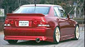 アルテッツァ前期 リアアンダースポイラー 塗装取付込