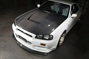 BNR34 �X�J�C���C�� GT-R �J�[�{���G���W���t�[�h