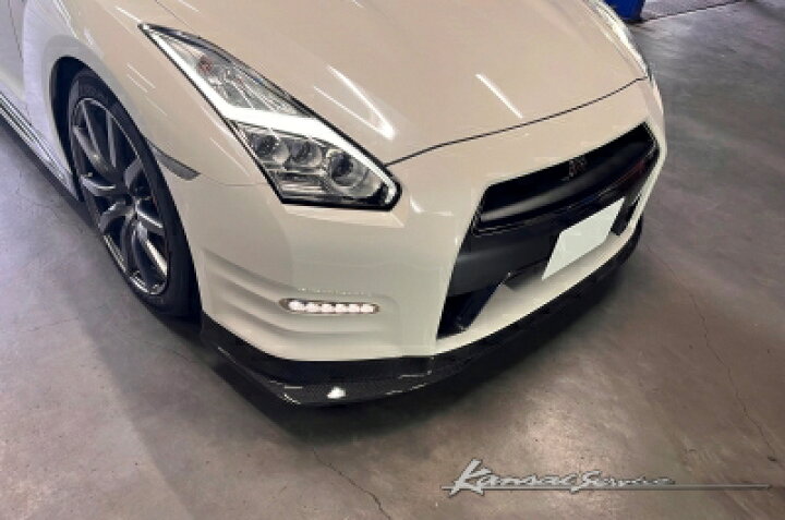 楽天市場】GT-R R35 中期 (2010/11-2016/7) カーボンフロントリップ 
