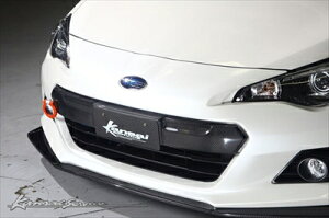 BRZ ZC6 前期 フロントバンパープロテクター 綾織ウエットカーボン製 取付込