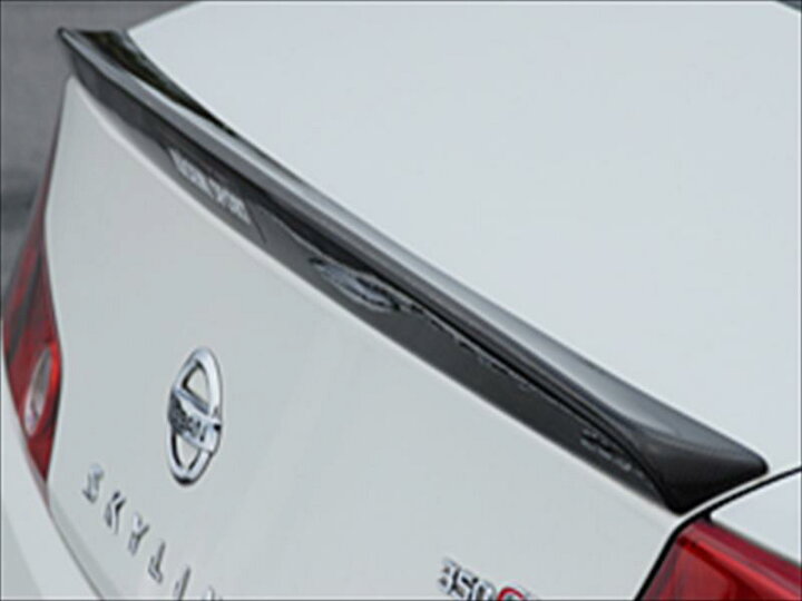 楽天市場】スカイライン CPV35 リアスポイラー カーボン : Autostyle