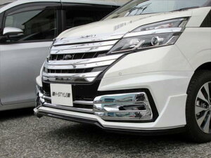 セレナ ハイウェイスター C27 フロントスポイラー FRP製 塗装取付込