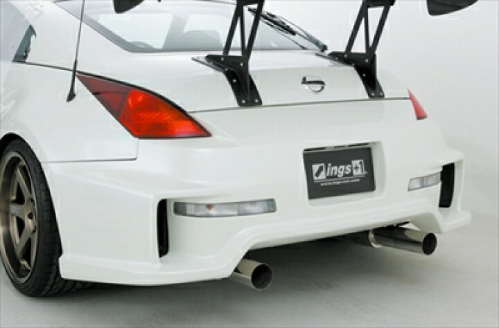 楽天市場】フェアレディZ Z33 N-SPEC Type-E リアバンパー FRP製 塗装 