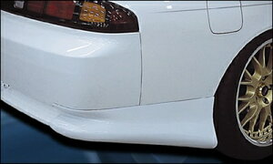 N SPEC S14 後期 REAR MAD GUARD ハイブリッドエアロ 塗装取付込