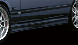 BMW E32 サイドスカート (ロング) 塗装取付込
