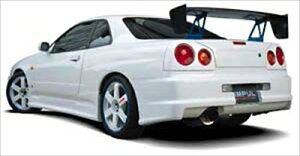 R34 スカイライン 534S リアバンパー 塗装取付込