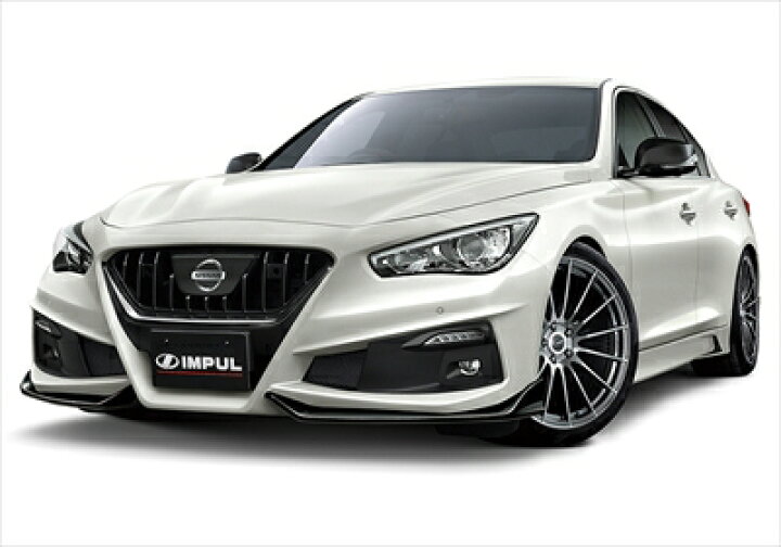 楽天市場】スカイラインセダン V37 400R フロントバンパー(グリル一体 