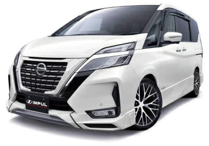楽天市場】セレナ C27 後期 ハイウェイスター フロントハーフバンパー 