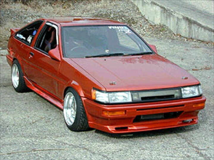 楽天市場】｢長納期商品｣ AE86 レビン ボンネットTYPE1 (フードロック付 