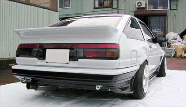 楽天市場】AE86 トレノ FRPリアバンパー (超軽量後期純正形状) : Autostyle