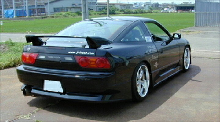 楽天市場】180SX リアバンパースポイラー FRP : Autostyle