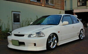 EK-9 CIVIC 3�h�A �t�����g�o���p�[�X�|�C���[ FRP �O���p �h���ς�