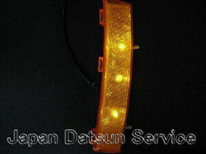 フェアレディZ Z33 後期 Frサイドディフレクター USA LED付