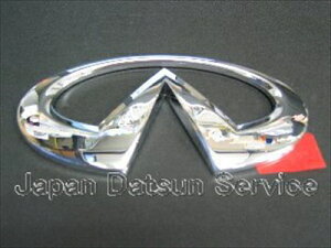 CKV36 スカイライン クーペ リアエンブレム インフィニティーマーク シルバー