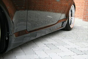 ソアラ UZZ40 前期 Completion サイドステップ 塗装取付込