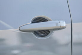 T33 エクストレイル JAOS ドアハンドルプロテクター カーボン調 type-B