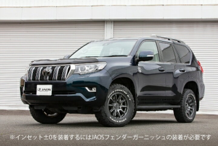 楽天市場】JAOS TRIBE CROSS 17×8.0J±0 6H 139.7 4本セット マットガン 
