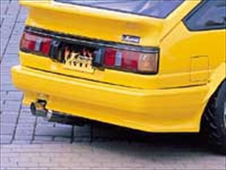 楽天市場】レビン AE86 リアバンパースポイラー : Autostyle