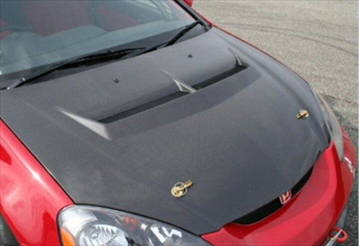楽天市場】インテグラ タイプR DC5 Type-S エアロボンネット カーボン 