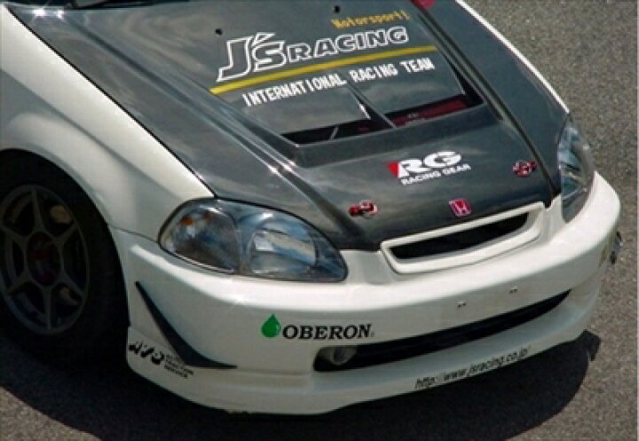 楽天市場】シビック TYPE-R EK9 後期 エアロボンネット Type-S FRP製 