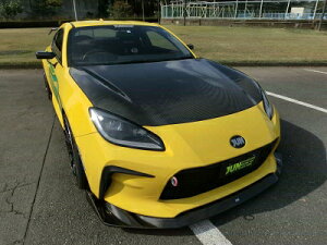 ZD8 BRZ カーボンボンネット 塗装取付