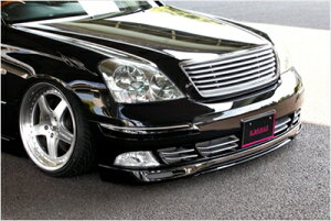 セルシオ 30系 前期 TypeV PLATINUM フロントバンパー(TypeV) (メッキモール、ダクトメッシュ付) 塗装済み