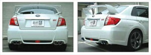 インプレッサ GVB/GVF Class KR マフラー GVB WRX STi用