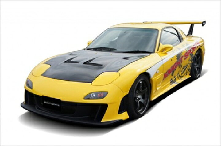 楽天市場】RX-7 FD3S フロントバンパースポイラー タイプ-7 塗装済み 