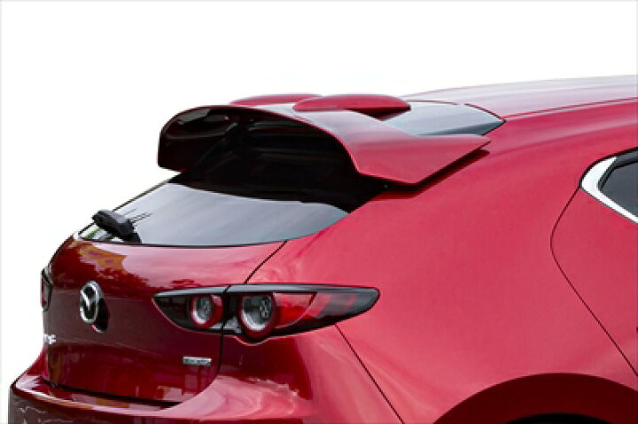楽天市場】MAZDA3 BP ファストバック リアウイングスポイラー 塗装済み 