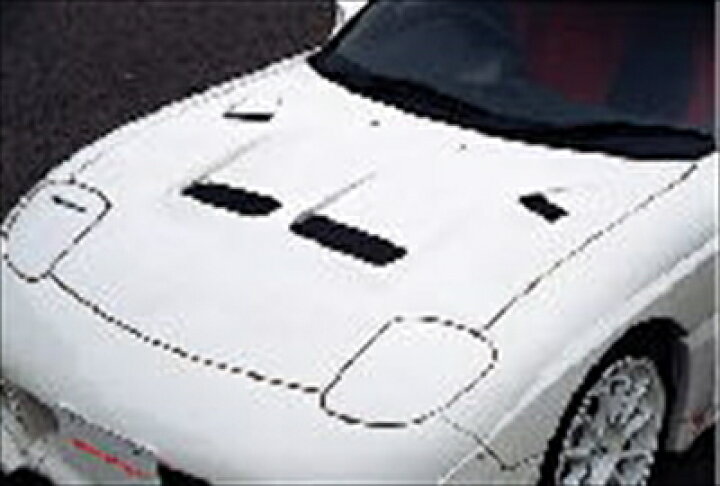 楽天市場】RX-7 FD3S RX-7用エアロ・クーリング・ボンネット（FRP 
